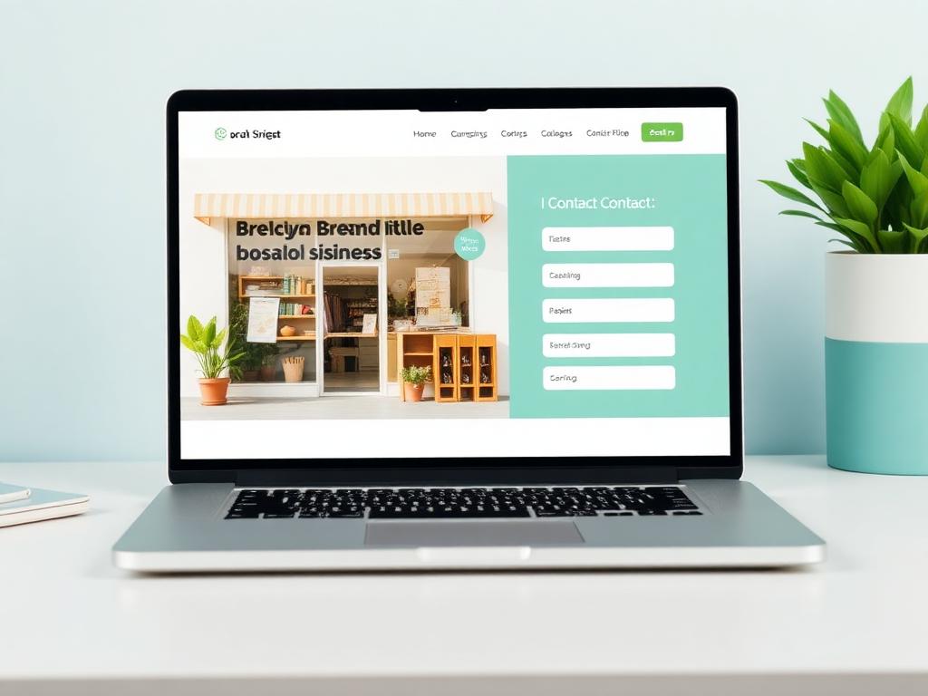 Small Businesses website design for Small Business Starter Example